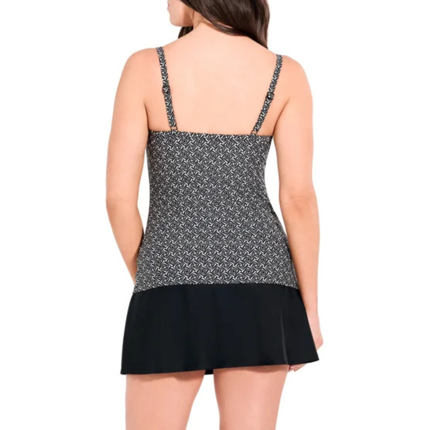 CHRISTINA - Haut de Maillot de Bain pour Femme-Womens-Tankini-Swim-Top-Noir-Black-1856367-1954149