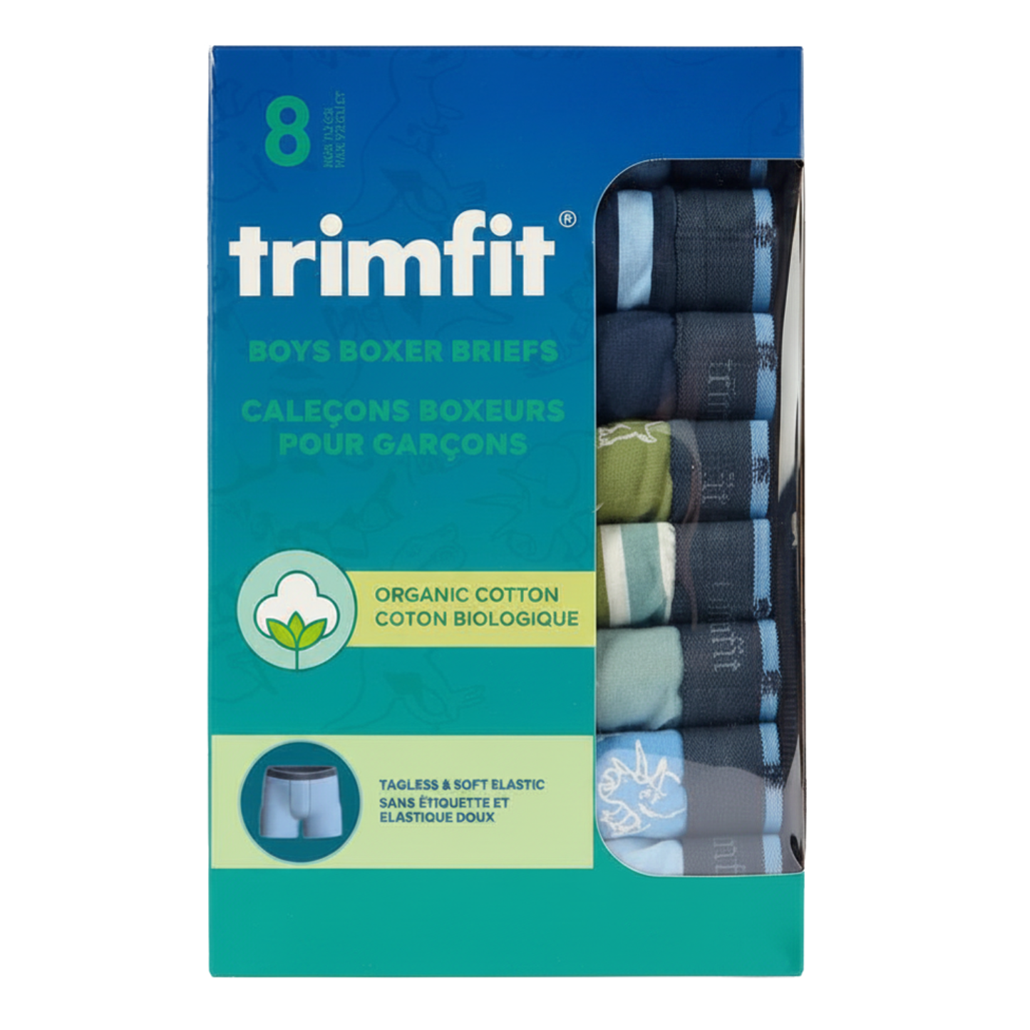TRIMFIT - Paquet de 8 Caleçons pour Garçon-Boys-8-Pack-Boxer-Briefs-Multi-1979671-1994234