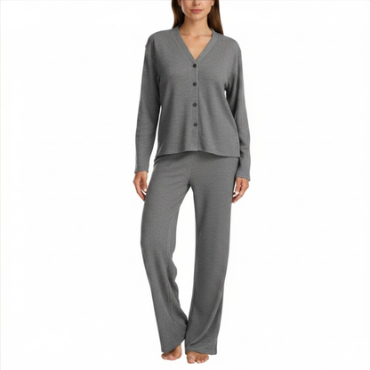 SPLENDID - Ensemble Pyjama 2 Pièces pour Femme-Womens-2-Piece-Pajama-Set-Gris-grey-1906295-1922287
