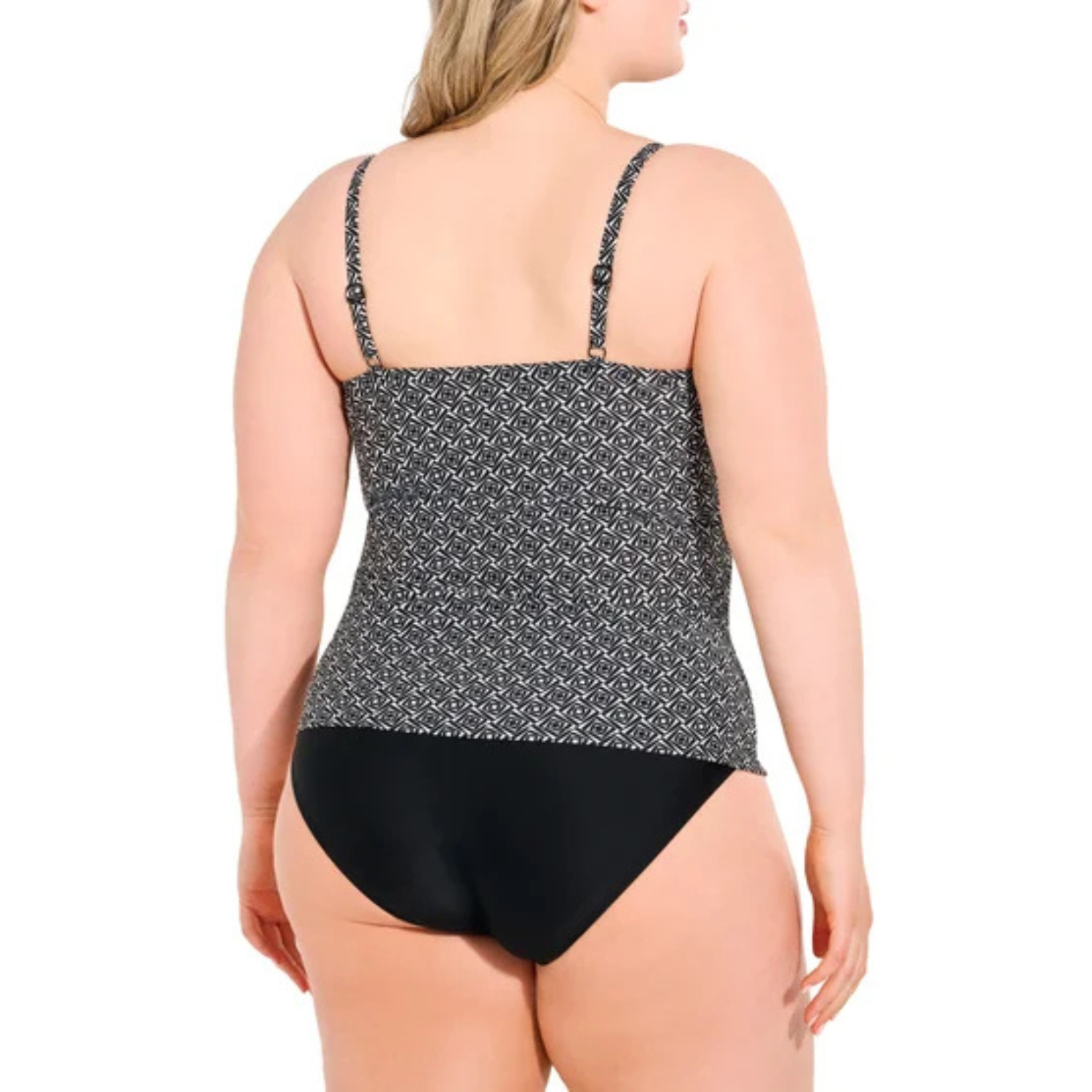 CHRISTINA - Haut de Maillot de Bain pour Femme-Womens-Tankini-Swim-Top-Noir-Black-1856367-1954149