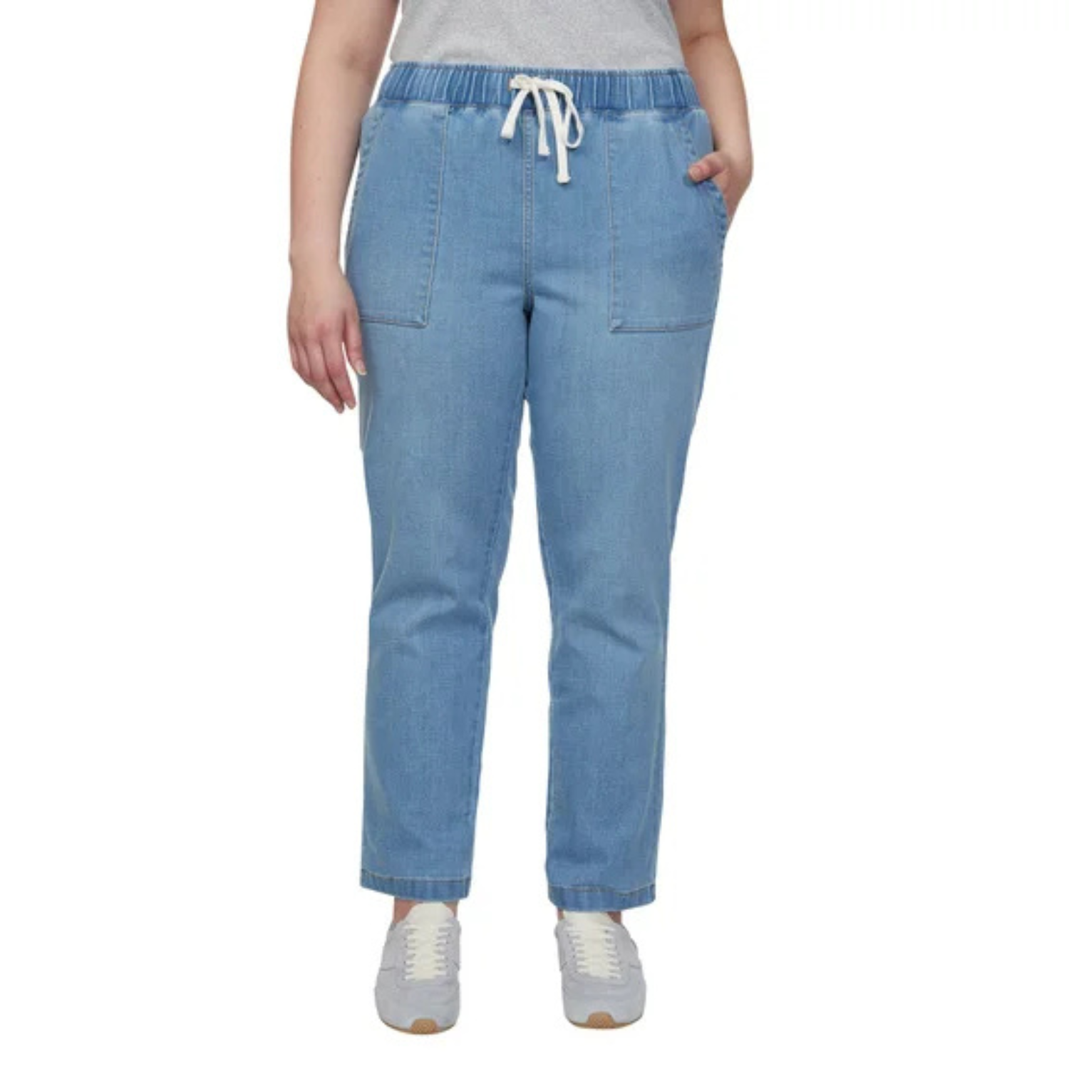 BUFFALO - Jeans Enfilable pour Femme-Womens-Pull-On-Jeans-Bleu-Pâle-Light-Blue-1970042-1982802