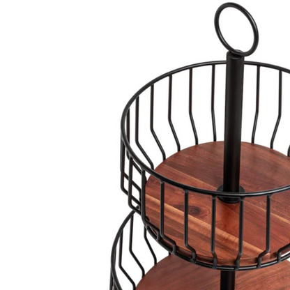 OVER & BACK - Panier à 2 Niveaux-2-tier-basket-1986459