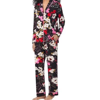 ROOM SERVICE - Ensemble de Pyjama 2 Pièces pour Femme-Womens-2-Piece-Pyjama-Set-Noir-Black-1932320
