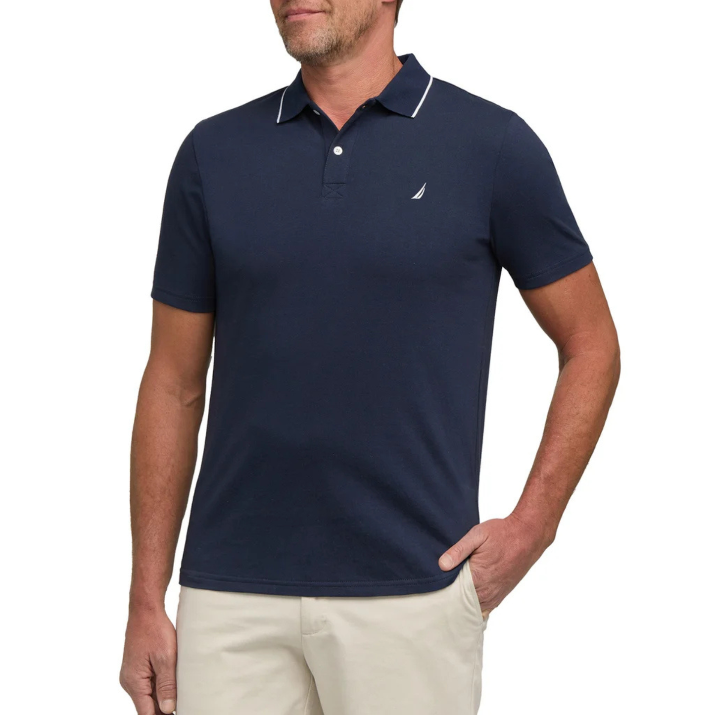 NAUTICA - Polo Manches Courtes pour Homme-Mens-Short-Sleeve-Polo-Marine-Navy-1958505-1925091