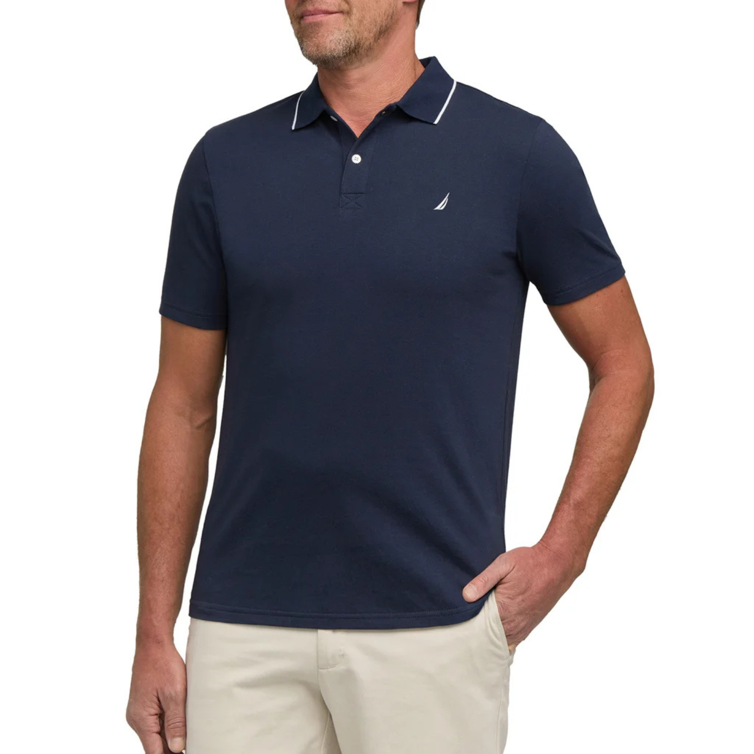 NAUTICA - Polo Manches Courtes pour Homme-Mens-Short-Sleeve-Polo-Marine-Navy-1958505-1925091