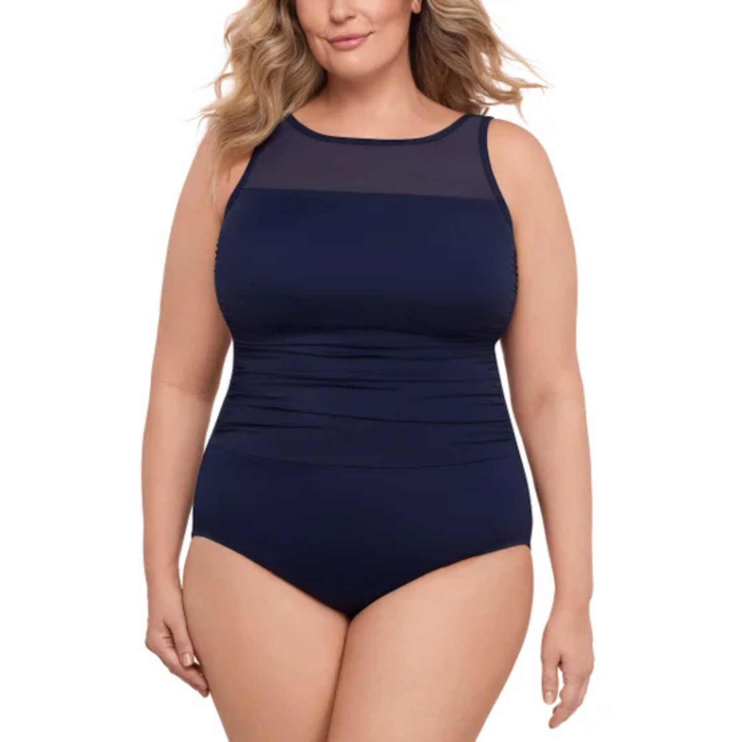 MIRADONNA BY MIRACLESUIT - Maillot de Bain pour Femme-Womens-One-Piece-Swimsuit-Marine-Bleu-Navy-Blue-8721603-1984193