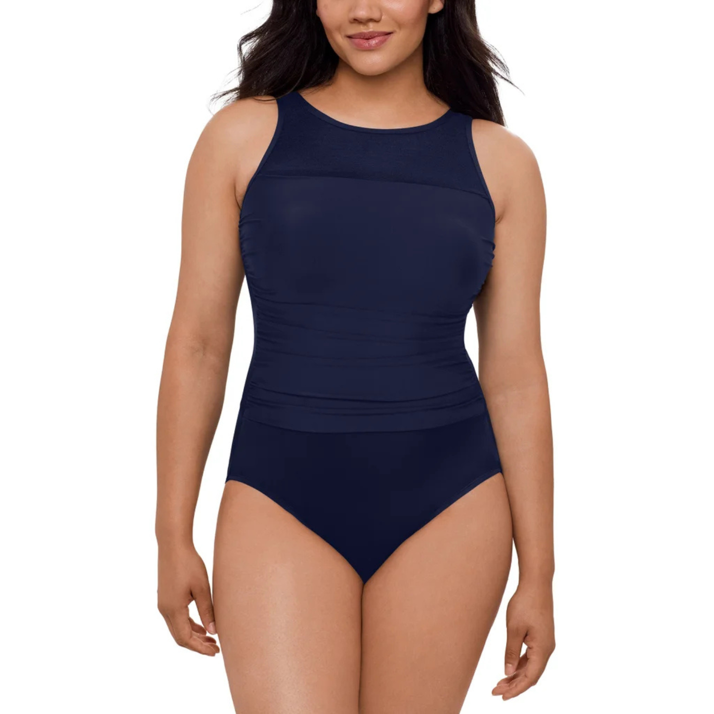 MIRADONNA BY MIRACLESUIT - Maillot de Bain pour Femme-Womens-One-Piece-Swimsuit-Marine-Bleu-Navy-Blue-8721603-1984193