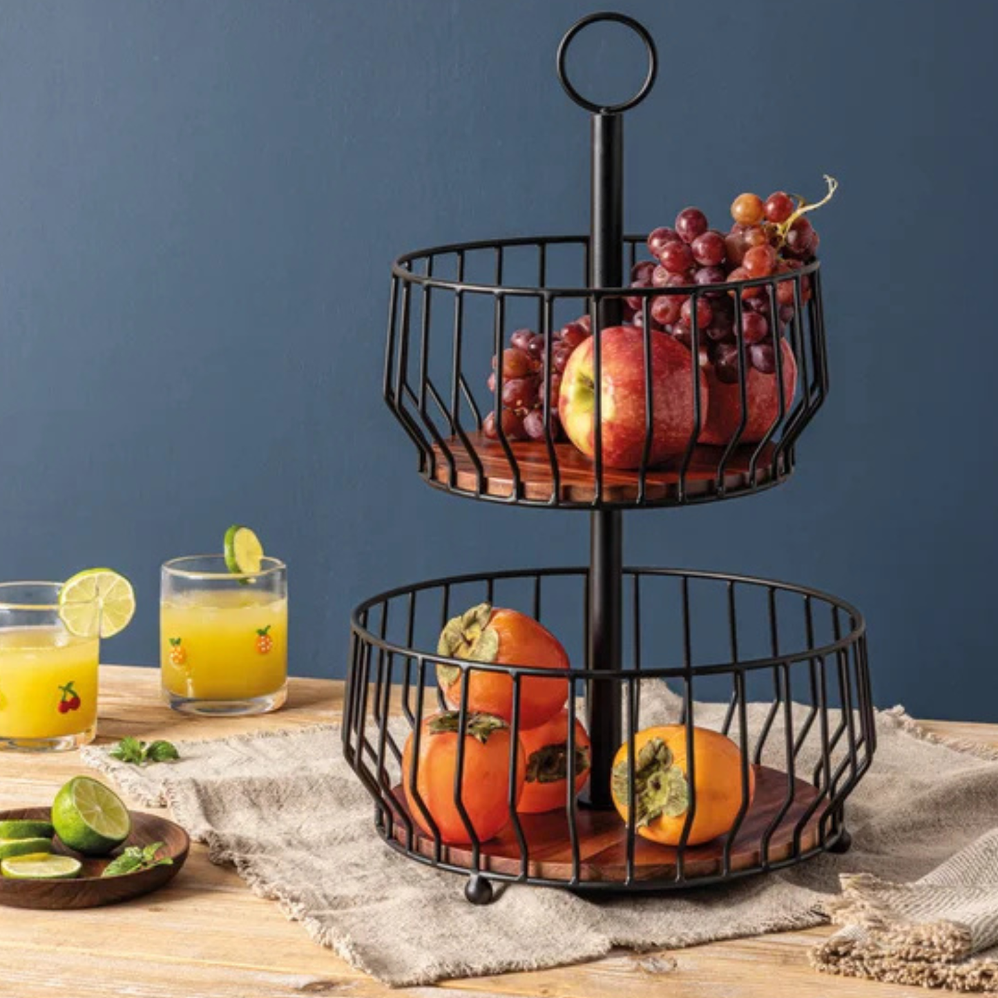 OVER & BACK - Panier à 2 Niveaux-2-tier-basket-1986459