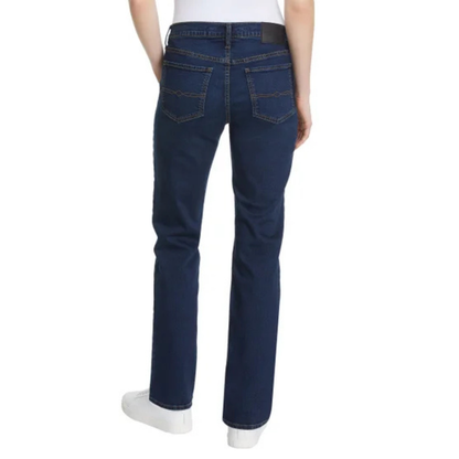 LUCKY BRAND - Jeans Droit à Taille Mi-Haute pour Femme-Womens-Mid-Rise-Straight-Leg-Bleu-Blue-1896278-1903905