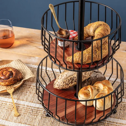 OVER & BACK - Panier à 2 Niveaux-2-tier-basket-1986459