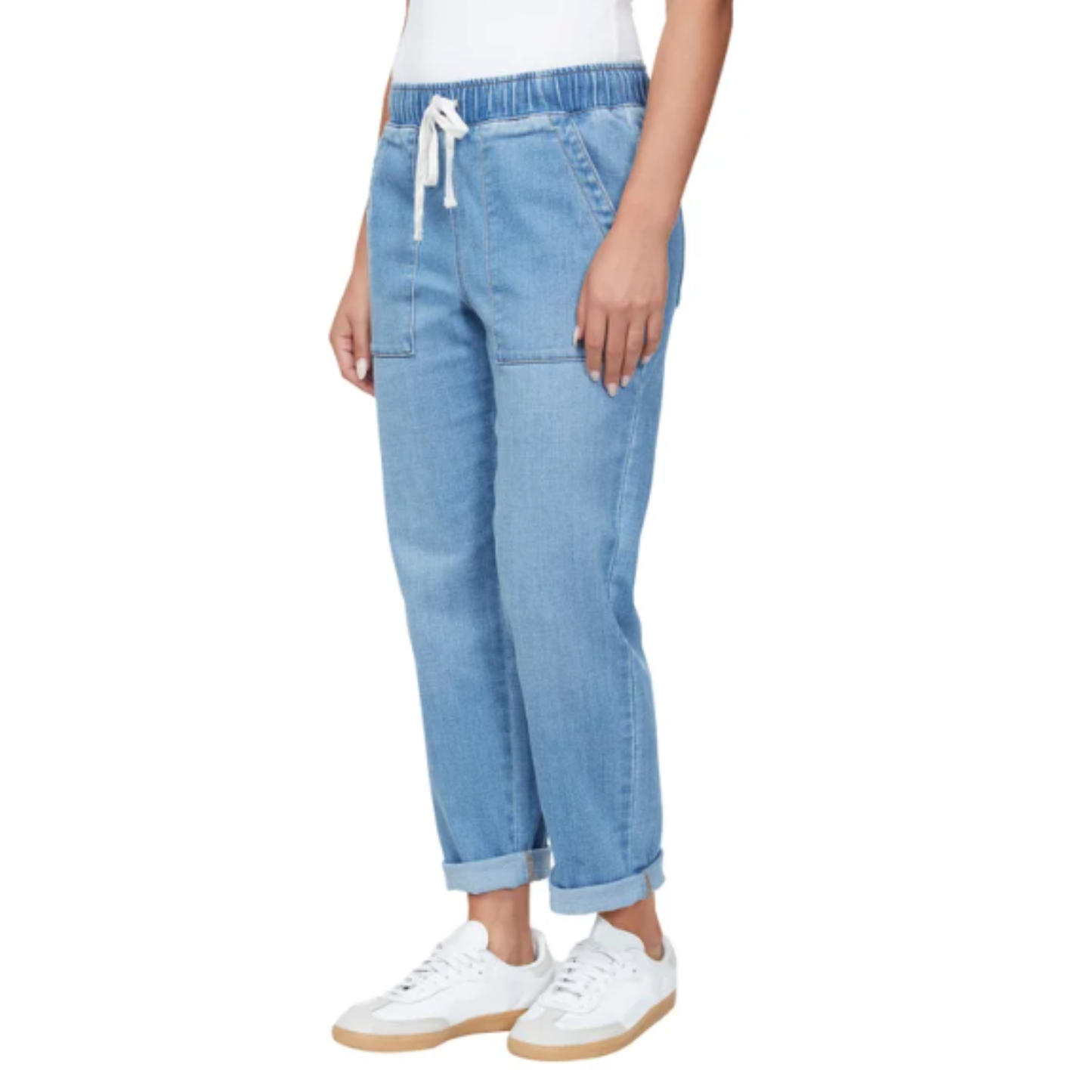 BUFFALO - Jeans Enfilable pour Femme-Womens-Pull-On-Jeans-Bleu-Pâle-Light-Blue-1970042-1982802