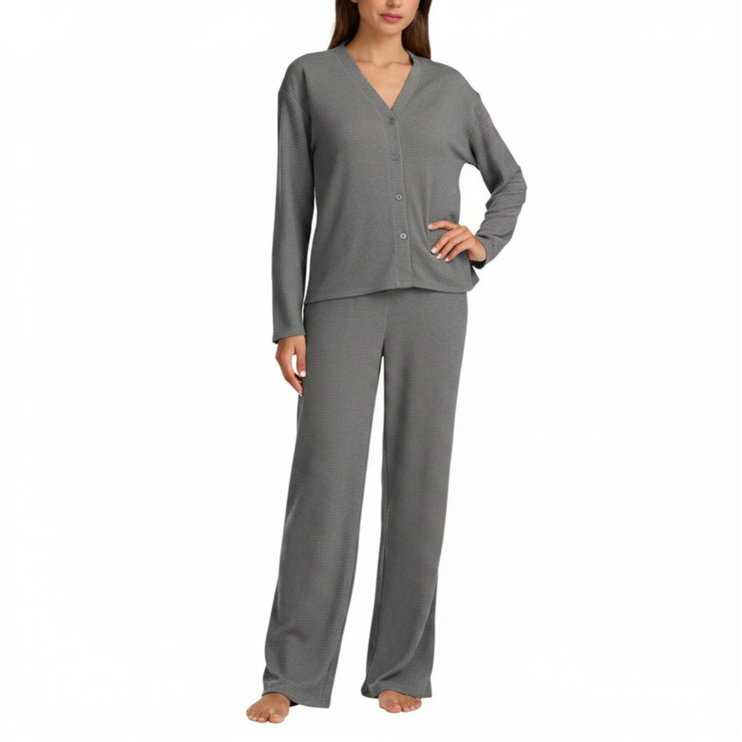SPLENDID - Ensemble Pyjama 2 Pièces pour Femme-Womens-2-Piece-Pajama-Set-Gris-grey-1906295-1922287