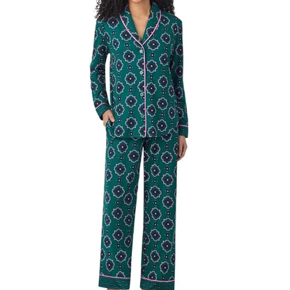 ROOM SERVICE - Ensemble de Pyjama 2 Pièces pour Femme-Womens-2-Piece-Pyjama-Set-Vert-Green-1932324