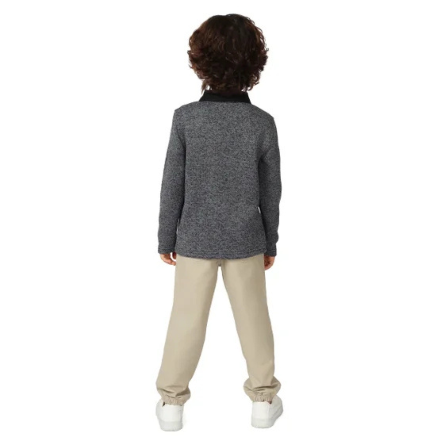 CALVIN KLEIN -  Ensemble 2 Pièces pour Garçon-Boys-2-Piece-Set-Gris-Beige-Grey-1882121