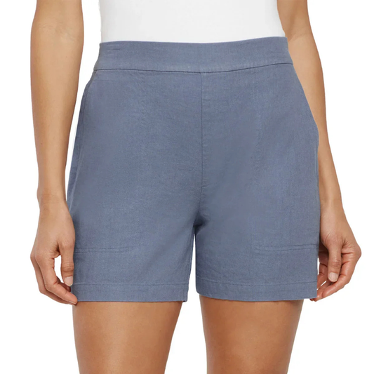 BANANA REPUBLIC -  Short pour Femme-Lin-Womens-Linen-Short-Bleu-Blue-1884337