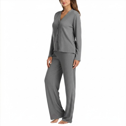 SPLENDID - Ensemble Pyjama 2 Pièces pour Femme-Womens-2-Piece-Pajama-Set-Gris-grey-1906295-1922287