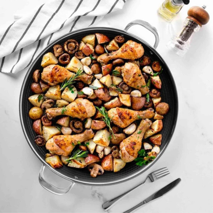 BERGNER - Poêle à Paella Antiadhésive en Céramique GIRO-Ceramic-non-stick-paella-pan-40cm-15,7po-15-7in-1990864
