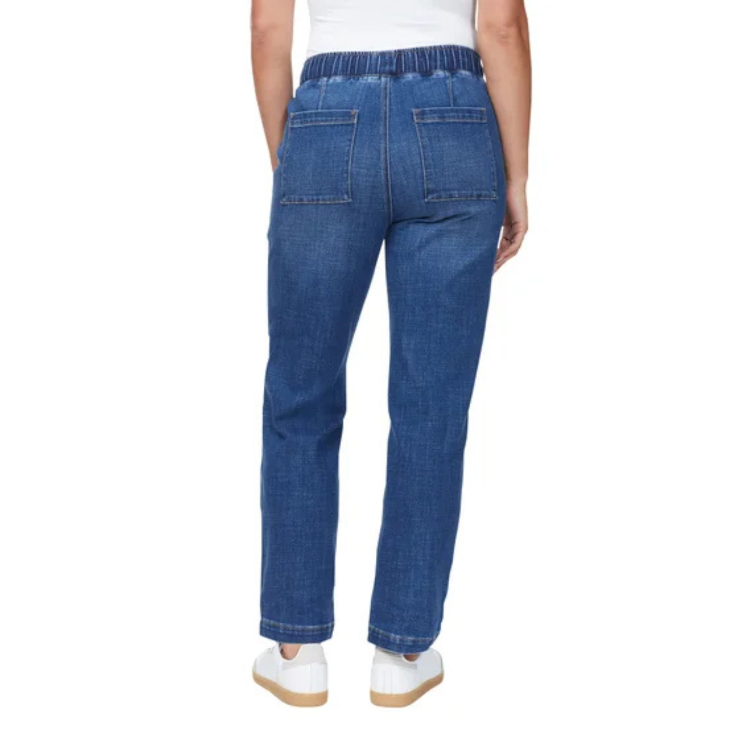 BUFFALO - Jeans Enfilable pour Femme-Womens-Pull-On-Jeans-Bleu-Foncé-Dark-Blue-1970042-1982808