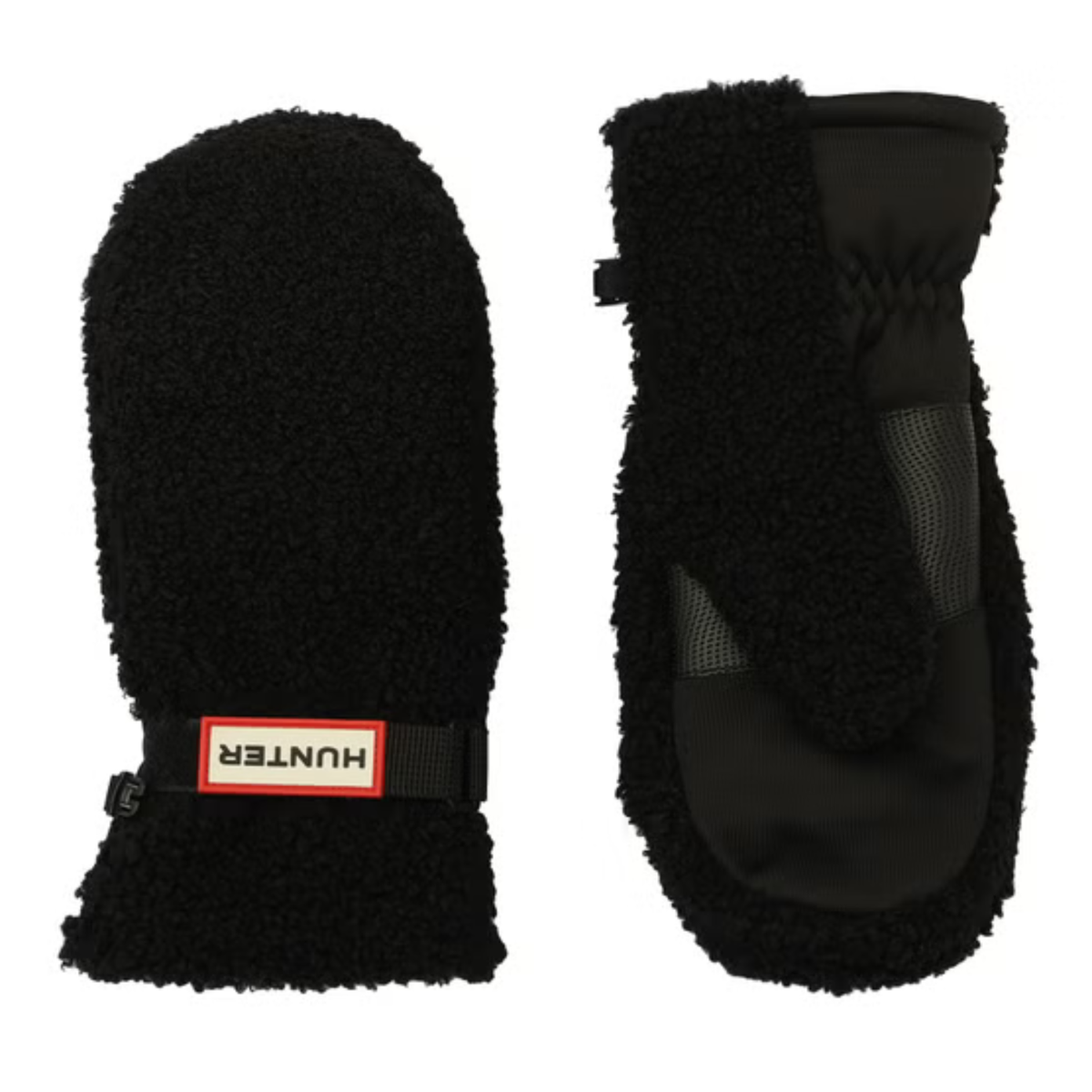 HUNTER - Mitaines Teddy  noire |  Black Teddy Mittens