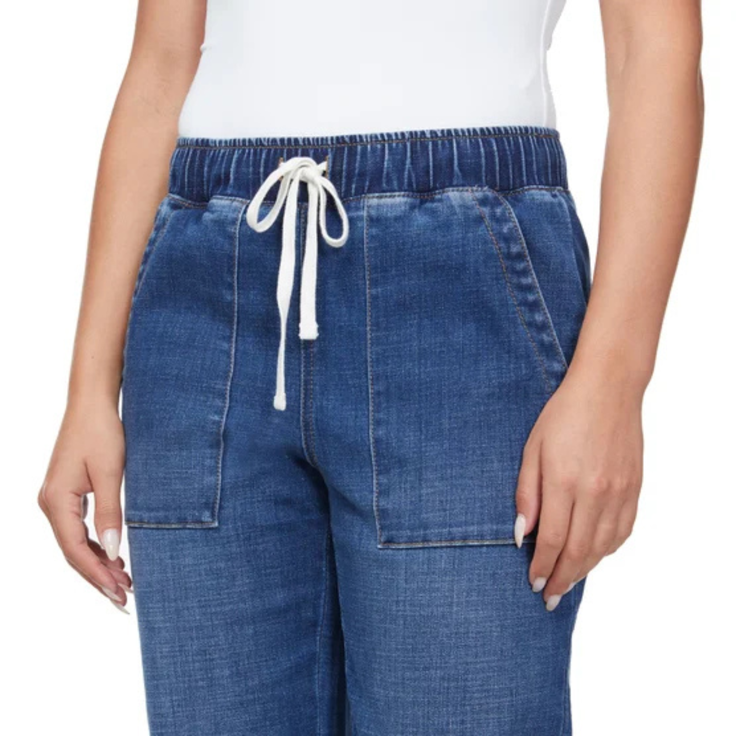 BUFFALO - Jeans Enfilable pour Femme-Womens-Pull-On-Jeans-Bleu-Foncé-Dark-Blue-1970042-1982808