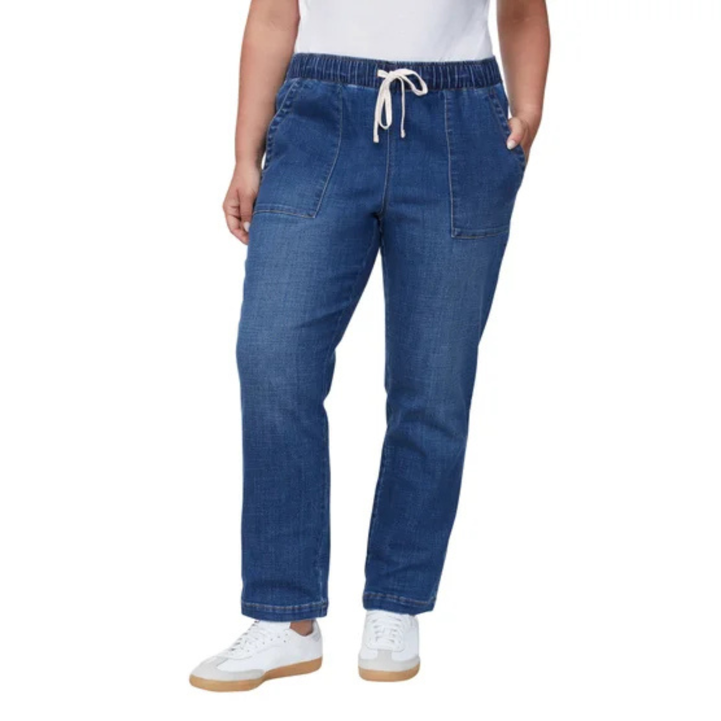 BUFFALO - Jeans Enfilable pour Femme-Womens-Pull-On-Jeans-Bleu-Foncé-Dark-Blue-1970042-1982808