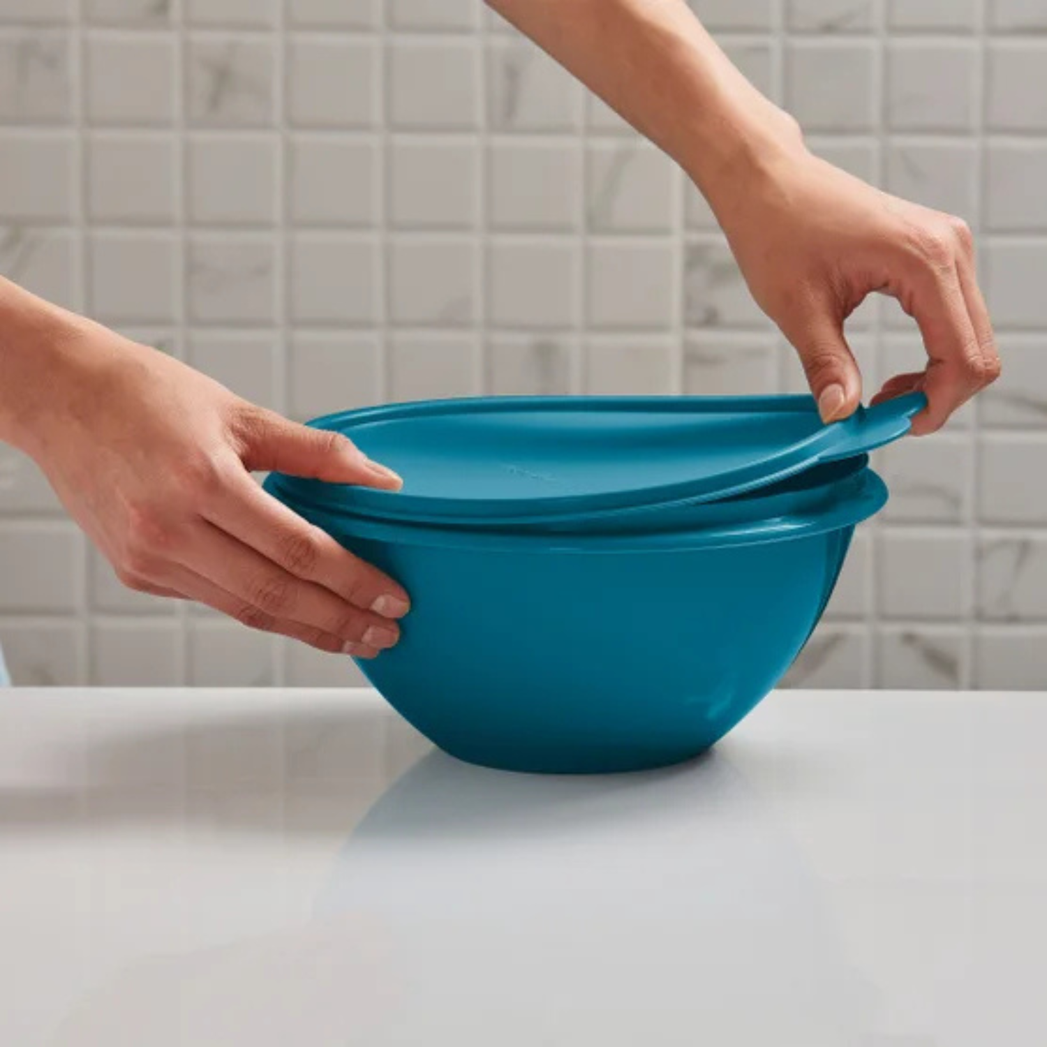 TUPPERWARE - Ensemble de 4 Bols Multi-Usages Wonderlier-Multi-Use-4-Bowl-Set-Vert-Bleu-Jaune-Orange-Green-Blue-Yellow-1995488