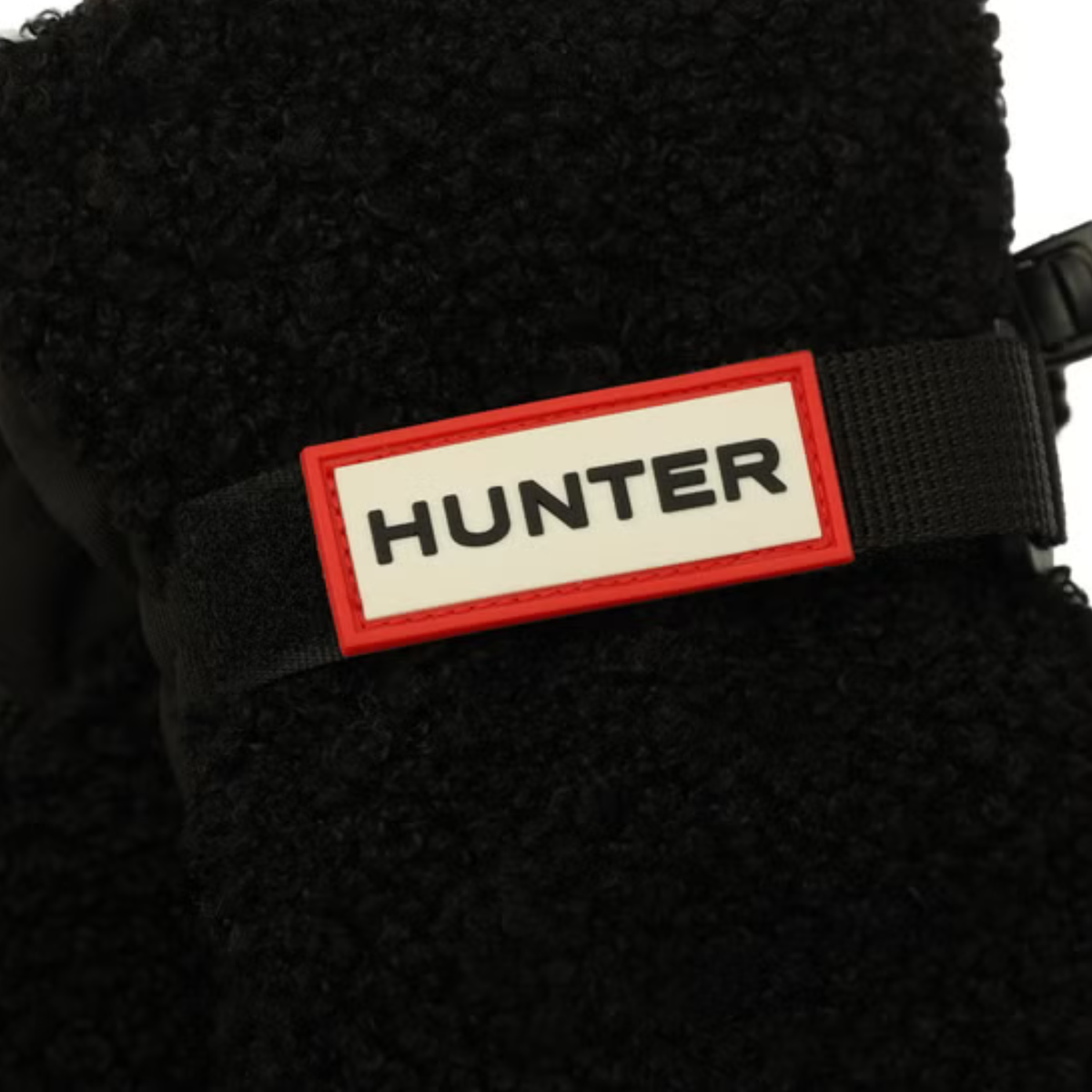 HUNTER - Mitaines Teddy  noire |  Black Teddy Mittens
