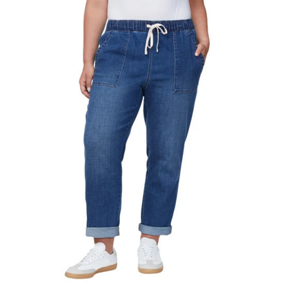 BUFFALO - Jeans Enfilable pour Femme-Womens-Pull-On-Jeans-Bleu-Foncé-Dark-Blue-1970042-1982808