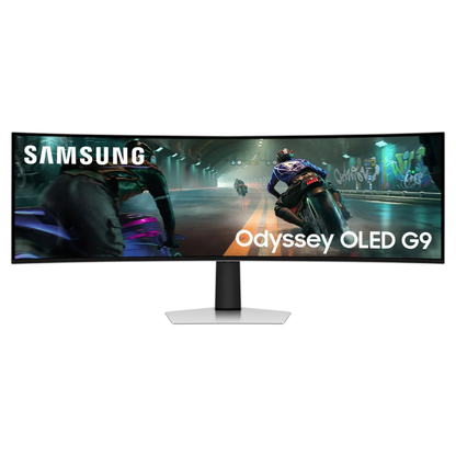 SAMSUNG - Moniteur de Jeu Incurvé DQHD OLED Odyssey G9 49 po *Boite Ouverte*Open-box-49in-Curved-Gaming-Monitor-1404912-Modèle-model-LS49DG912SNXZA