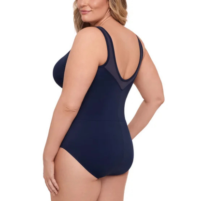 MIRADONNA BY MIRACLESUIT - Maillot de Bain pour Femme-Womens-One-Piece-Swimsuit-Marine-Bleu-Navy-Blue-8721603-1984193
