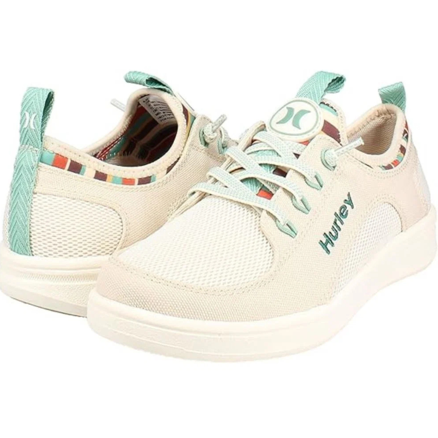 HURLEY - Chaussures pour Femme-Womens-Shoes-Beige-Vert-Green-5566710-5566708-5566707