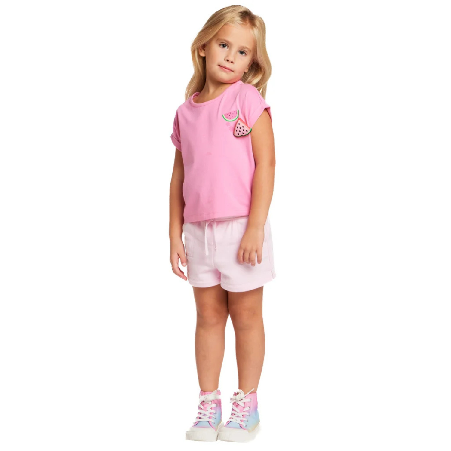 ANDY & EVAN - Ensemble 2 Pièces pour Fille-Girls-2-piece-set-Rose-Melon-d'eau-Pink-Watermelon-5581414-1991829