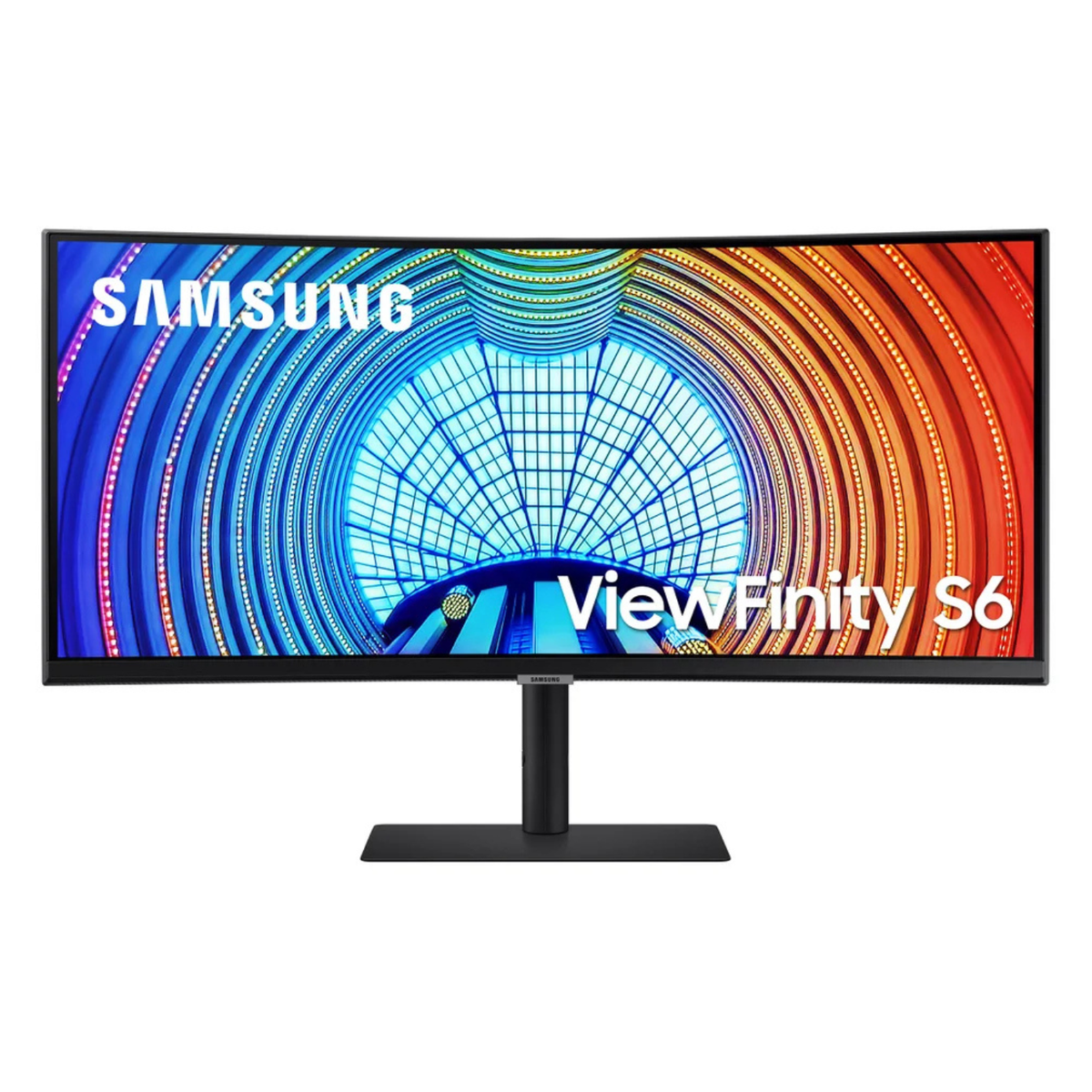 SAMSUNG - Moniteur Incurvé UWQHD ViewFinity S6 de 34 po *Boite Ouverte*-Open-Box-34-in-curved-monitor-Modèle-model-LS34A650UBNXGO-costco-1400650