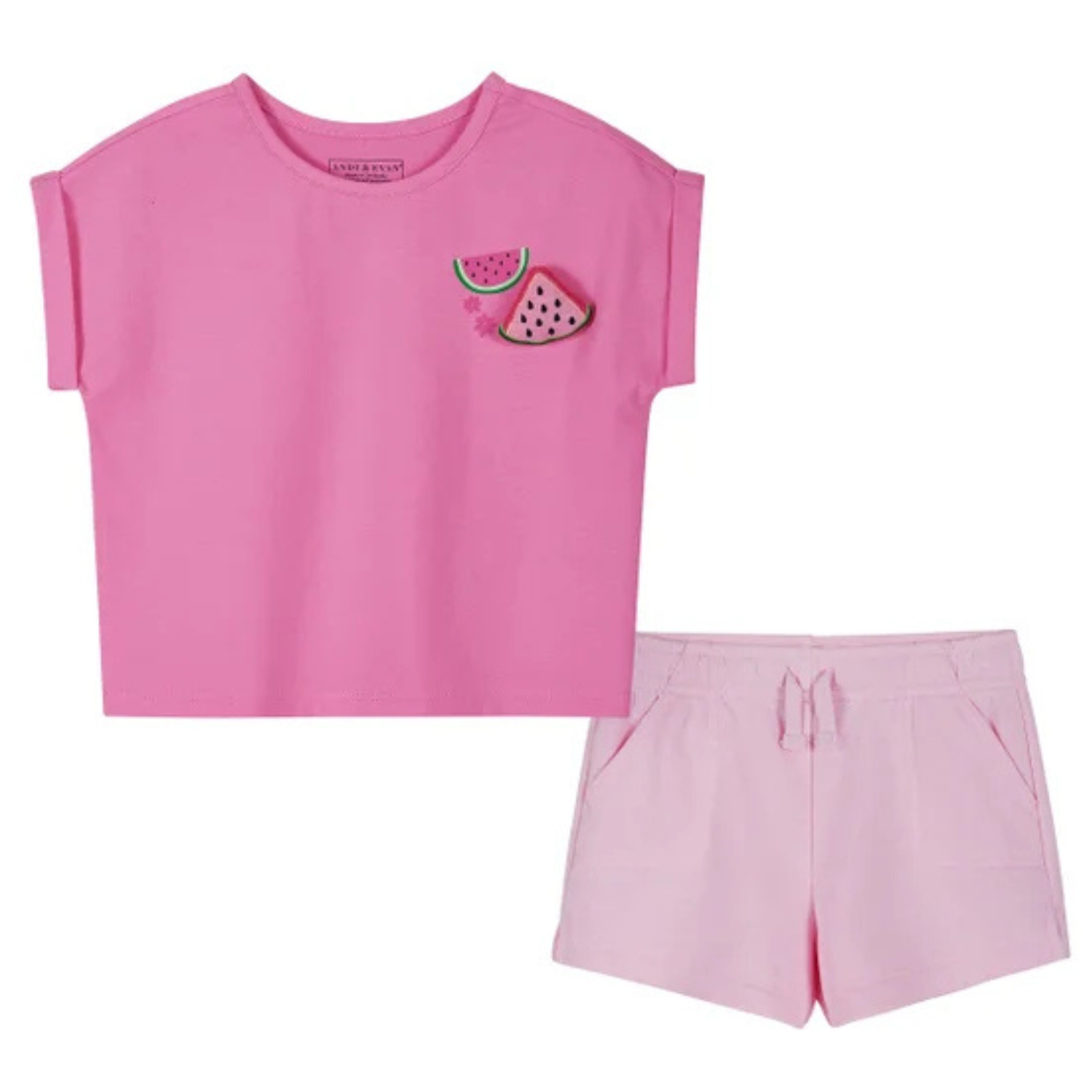 ANDY & EVAN - Ensemble 2 Pièces pour Fille-Girls-2-piece-set-Rose-Melon-d'eau-Pink-Watermelon-5581414-1991829