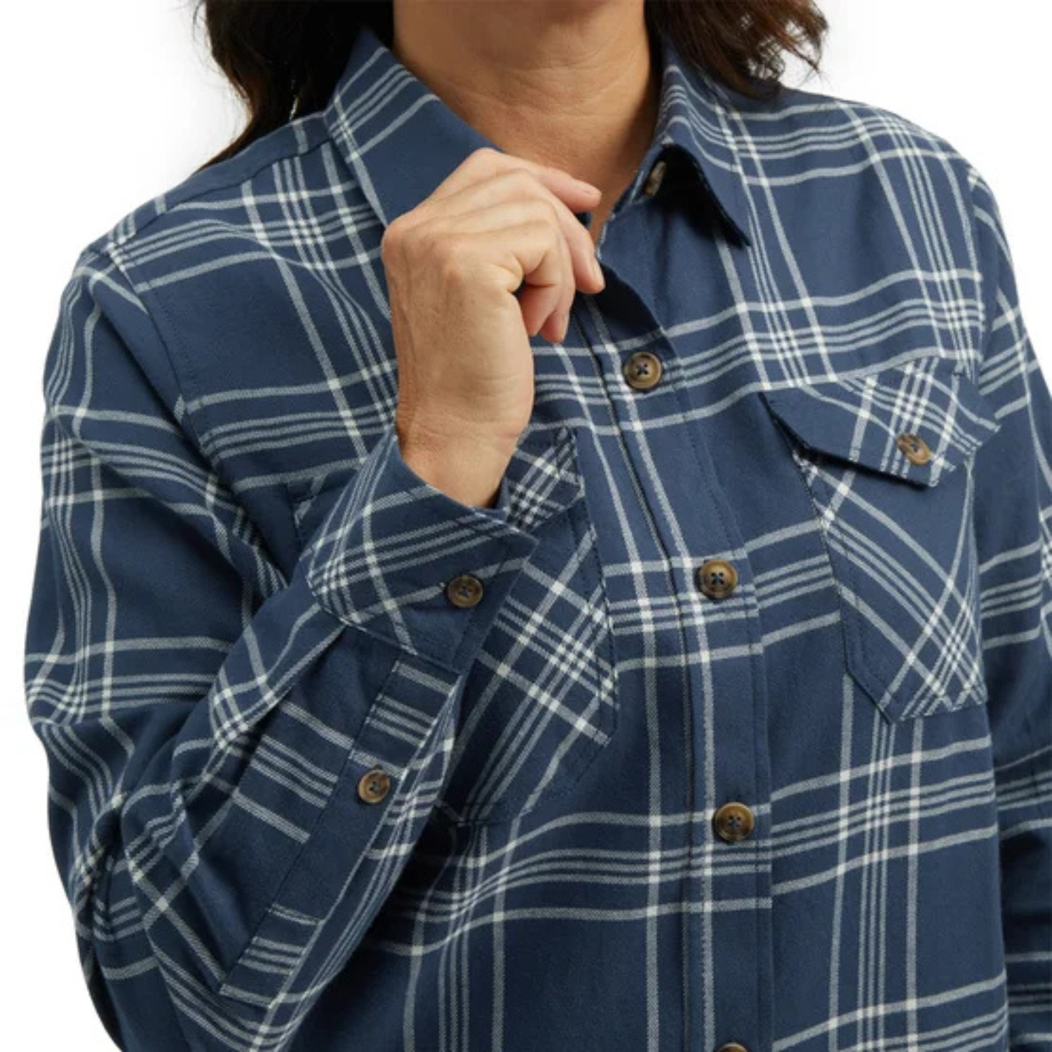 FRANK. BY FRANK AND OAK - Chemise pour Femme-Womens-Shirt-Bleu-Blue-1817477-1825398