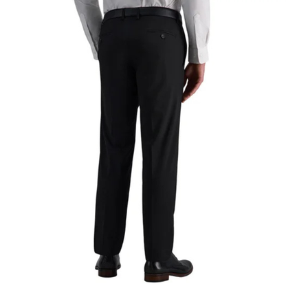 HAGGAR - Pantalon de Complet pour Homme-Mens-Suit-Pant-Noir-Black-1885300-1885301-1885302-1885303-1885304-1988169
