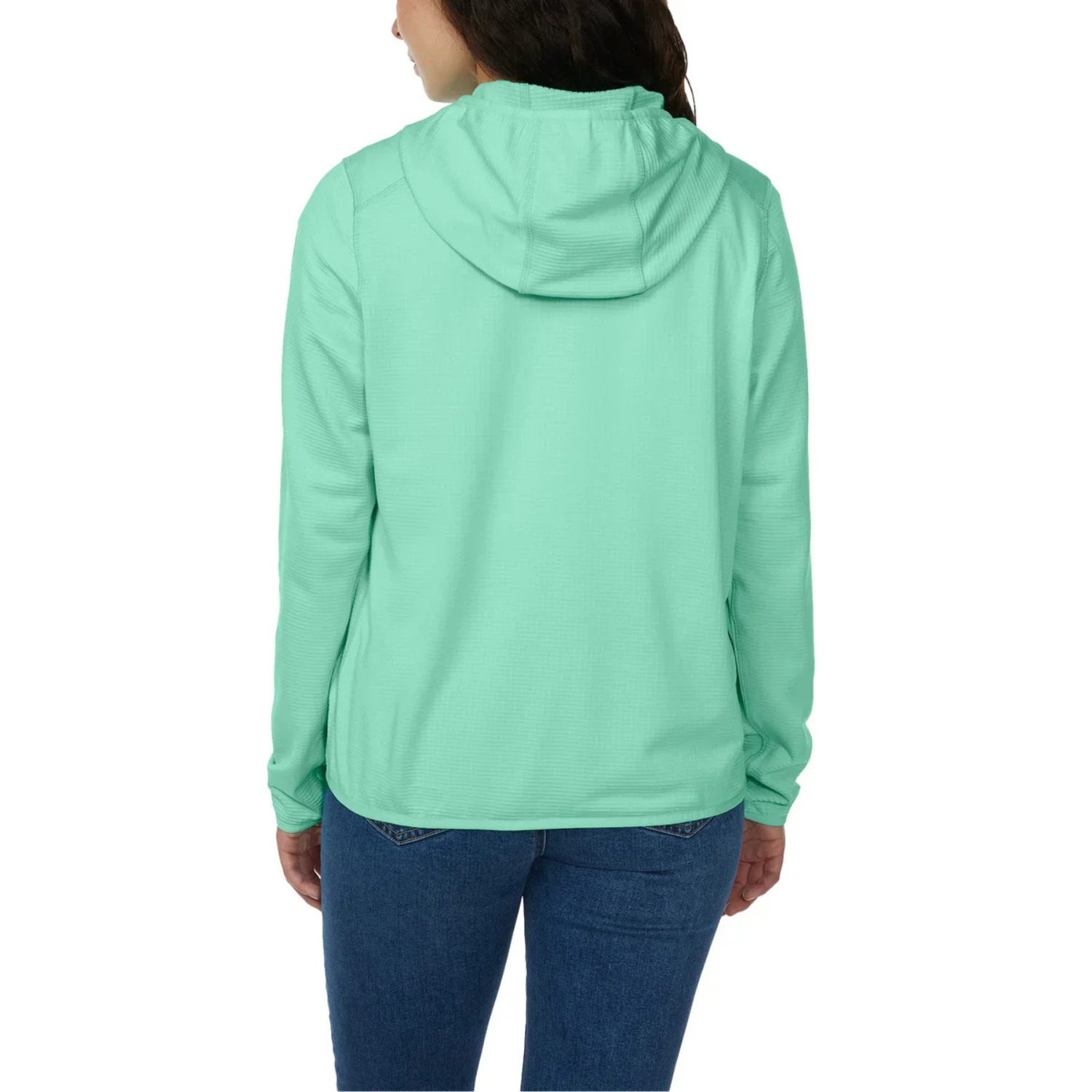 MERRELL - Veste à Capuchon pour Femme-Womens-Full-Zip-Hoodie-Vert-Green-1643131
