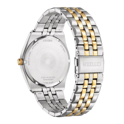 CITIZEN - Montre pour Homme-Mens-Watch-argent-or-vert-silver-gold-green-Modele-Model-BM7339-89X-Costco-2007280