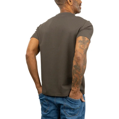 CALVIN KLEIN - Chandail à Manches Courtes pour Homme-Mens-T-Shirt-Gris-Grey-1957356- 1977479