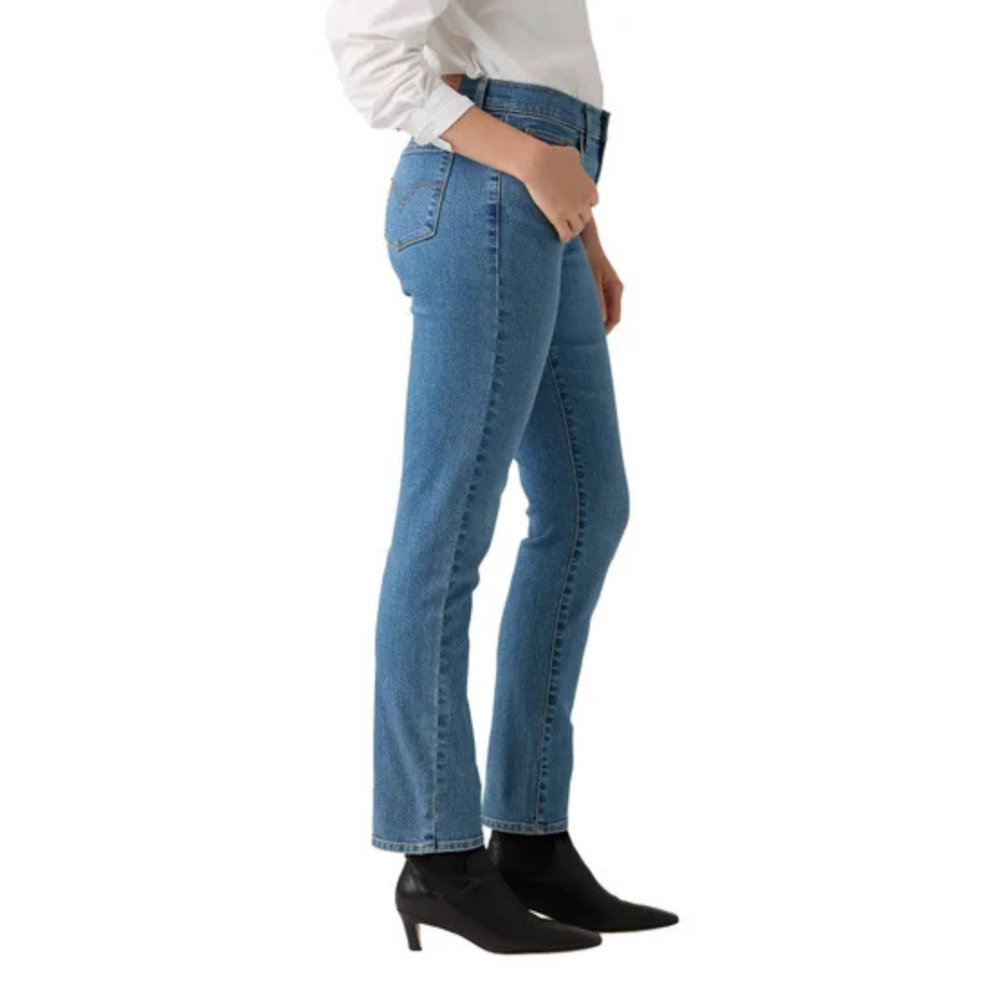 LEVI'S - Jeans Droit Classique pour Femme-Womens-Classic-Sraight-Jeans-Bleu-Pâle-Light-Blue-1901949-1918286