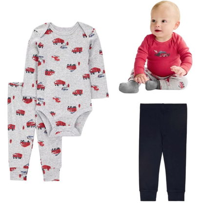 CARTER'S - Ensemble 4 Pièces pour Enfant-Babys-4-piece-Set-Rouge-Pompier-Red-Firefighter-3332400