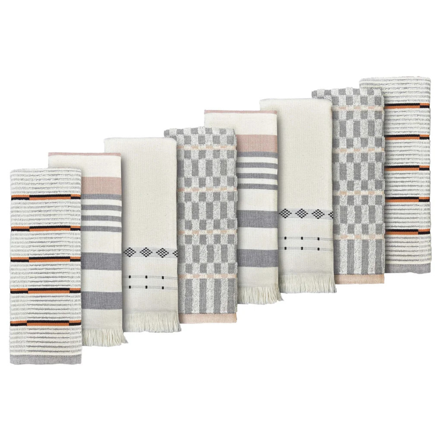 MADE IN PORTUGAL - Paquet de 8 Serviettes de Cuisine-8-Pack-Kitchen-Towels-brun-terracotta-Brown-3400440-1967323