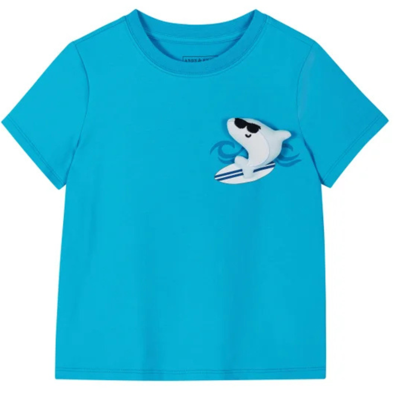 ANDY & EVAN - Ensemble 2 Pièces pour Garçon-Boys-2-piece-set-Bleu-Rayure-poisson-Blue-stripe-Fish-5581414-1991717