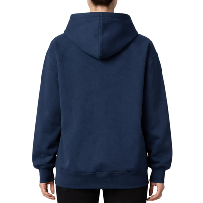 TUFF ATHLETICS - Chandail à Capuchon pour Femme-Womens-Hoodie-Marine-Bleu-Navy-Blue-1960067