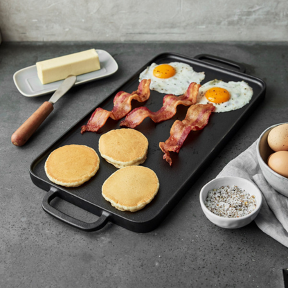 BOBBY FLAY BY GREENPAN - Plaque Gril Réversible en Fonte-Reversible-Cast-iron-grill-griddle-1995033