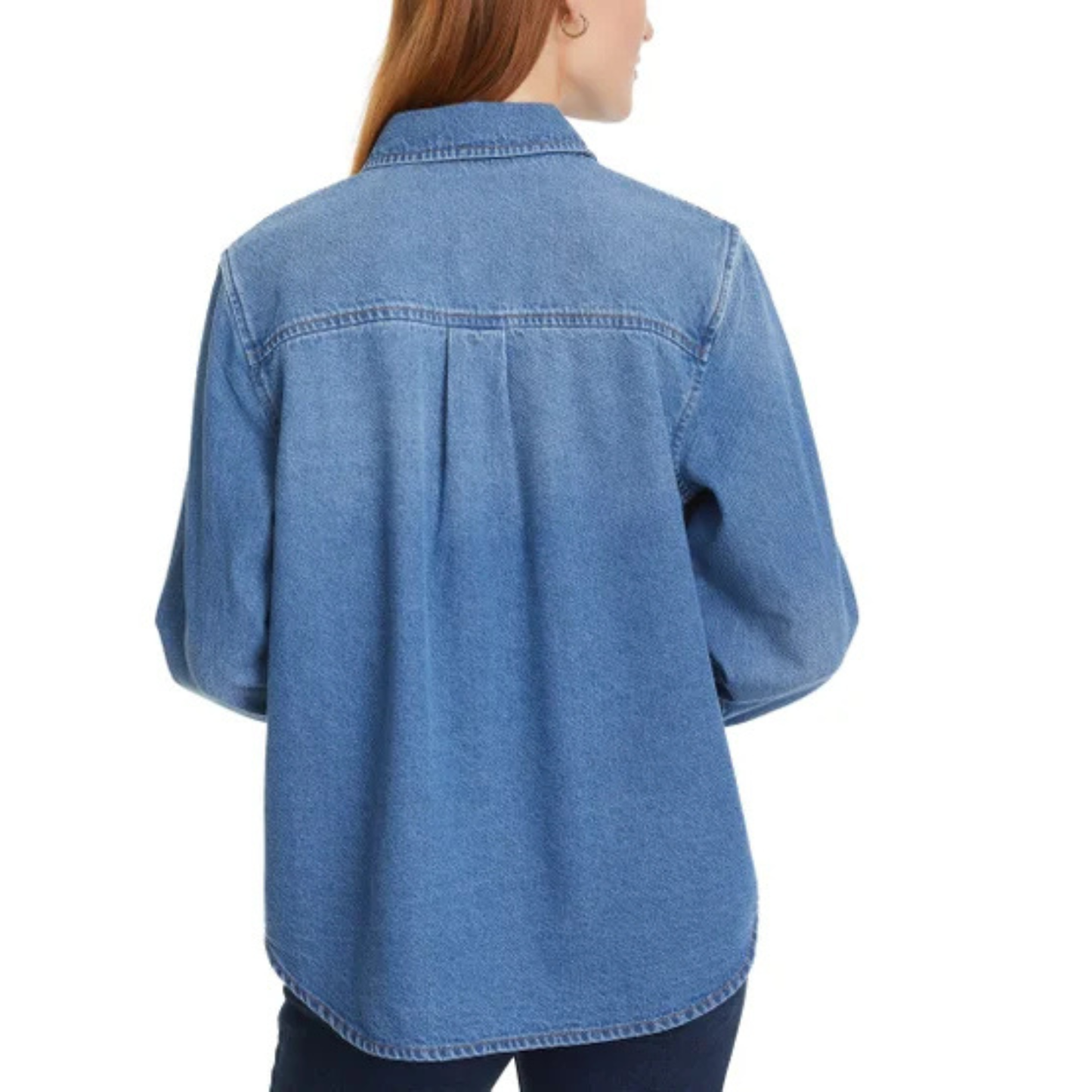 LUCKY BRAND - Chemise en Jeans pour Femme-Womens-Denim-Shirt-Bleu-Blue-1914050- 1926674