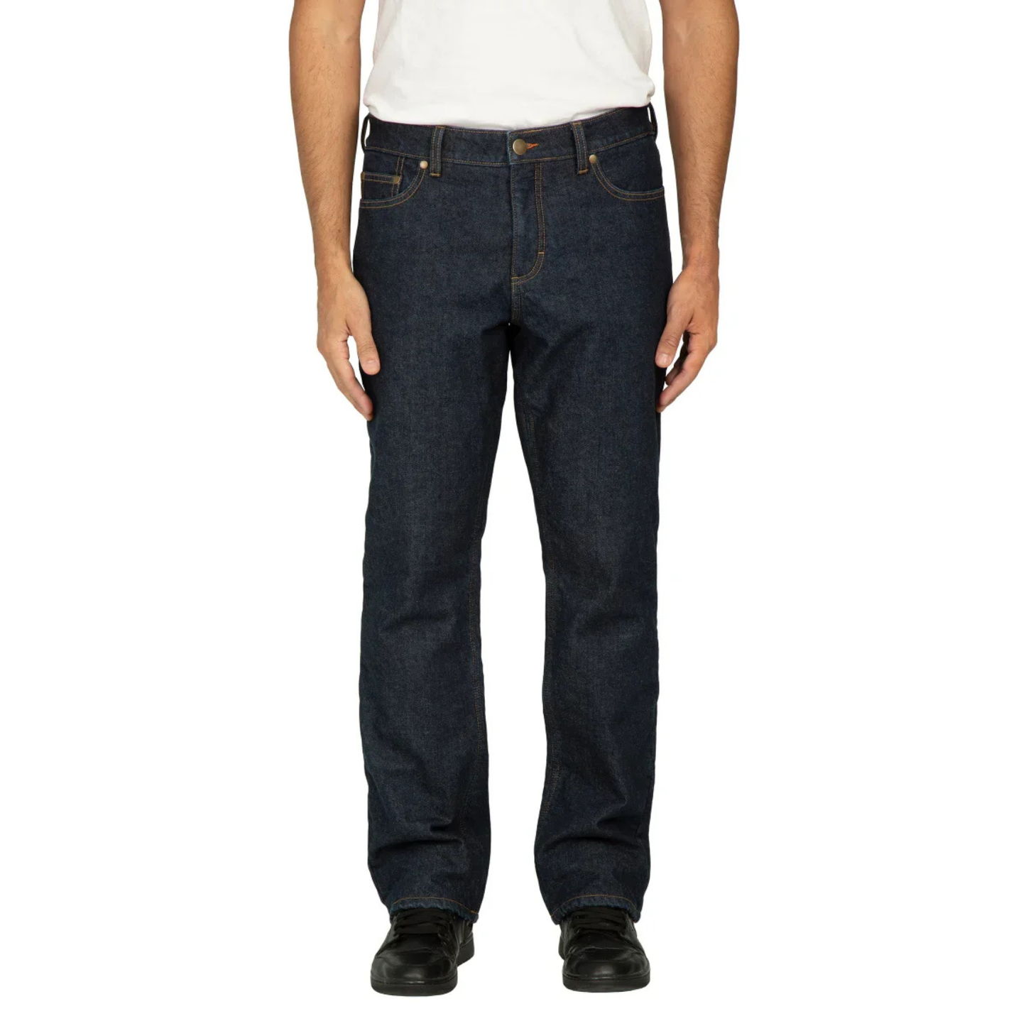REALTREE - Jeans Doublé pour Homme-Mens-Lined-Jeans-Bleu-Blue-1979202