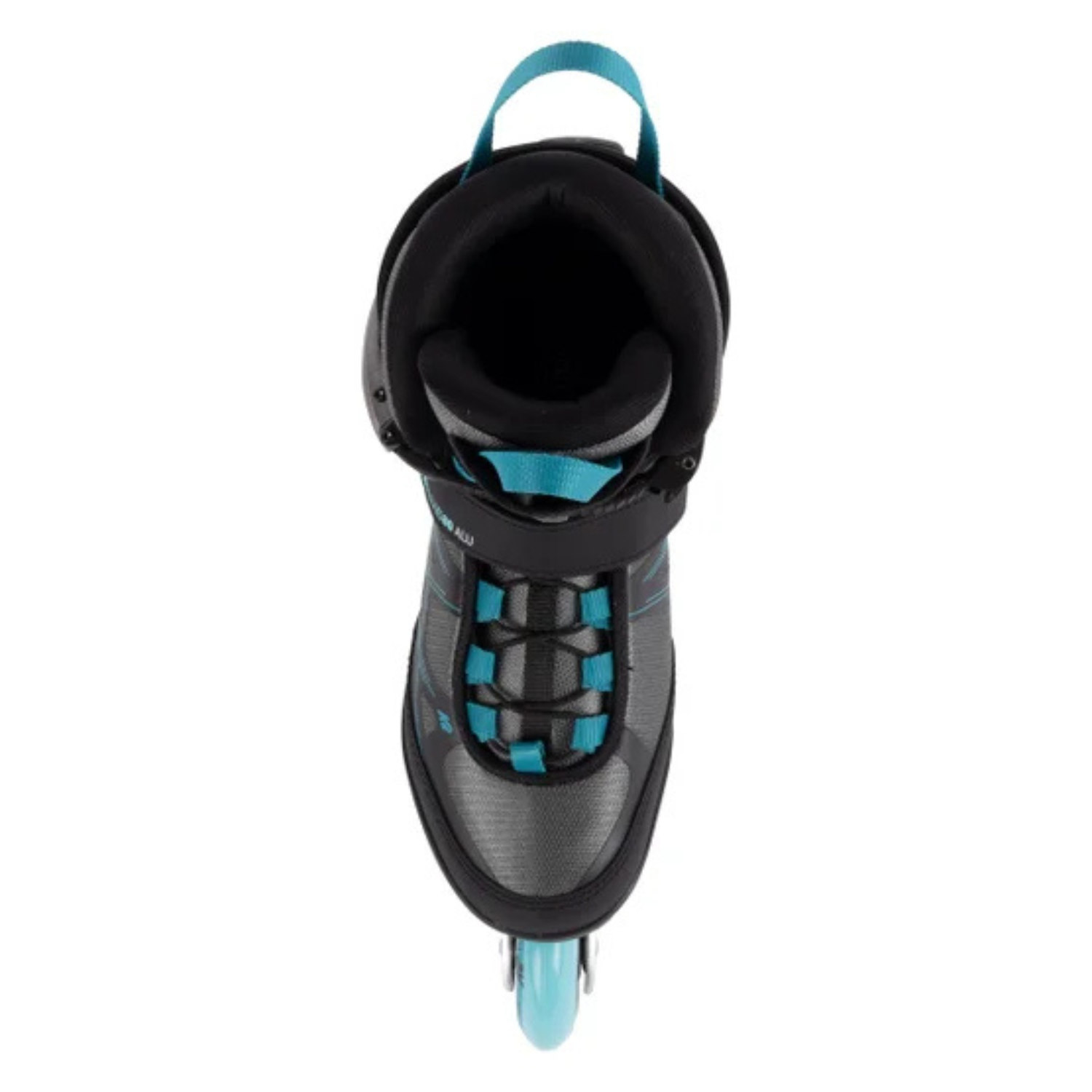 K2 SKATES - Patins à Roues Alignées Alexis 80 ALU pour Femme-Womens-Inline-Skates-Noir-Turqoise-Black-1940241