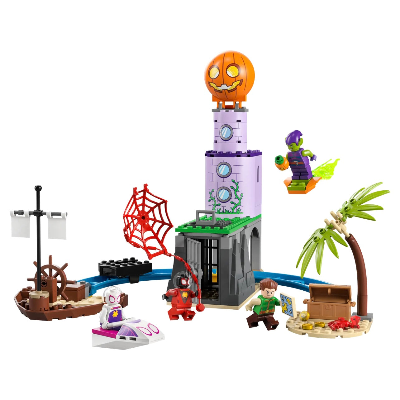 lego-équipe-spider-man-phare-bouffon-vert-marvel-10790-green-goblin's-lighthouse-spidey-amazing-friends-3