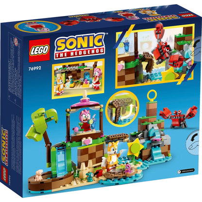 LEGO-ile-refuge-animaux-amy-sonic-edgehog-76992-amy's-animal-rescue-island-4
